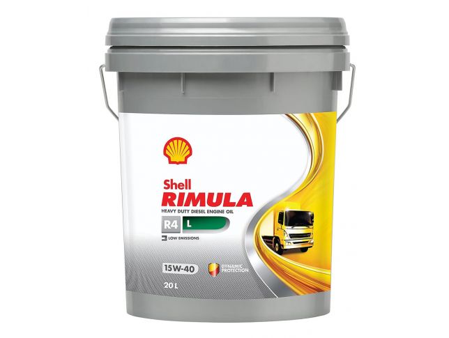 Olje Shell Rimula R4 L 15W40 20L