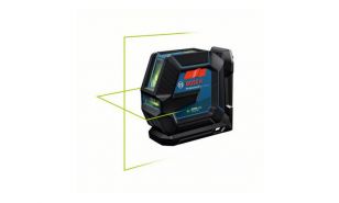 Linijski laser z zelenim žarkom GLL 2-15 G + stojalo BT 150 + držalo LB 10 + laserska tarča + zaščitna torbica (0601063W01)