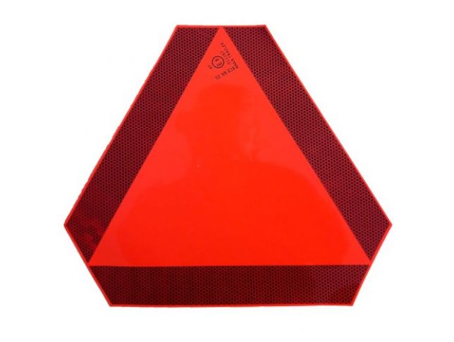 Trikotnik Varnostni Za Počasna Vozila - Nalepka (410 × 360)
