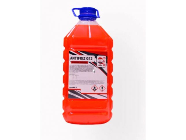 Gipy Antifriz koncentrat G12 rdeči 5L